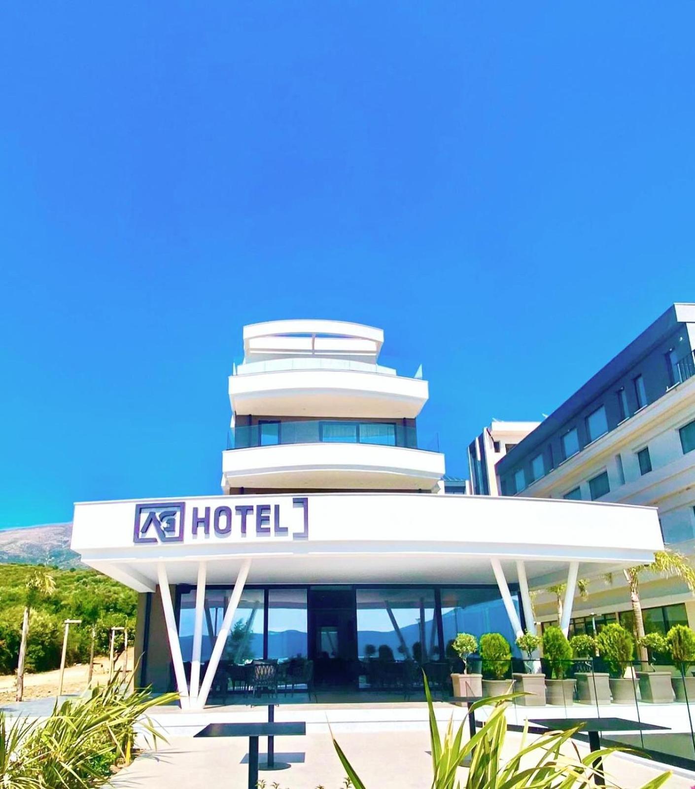 A&G Hotel Radhimë Exterior foto